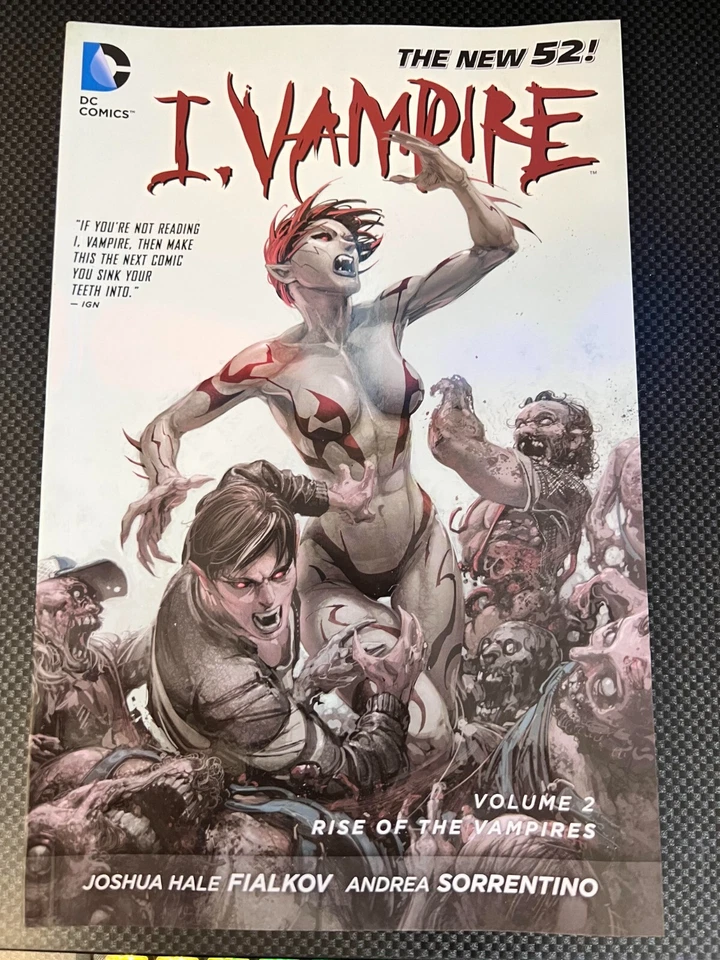 I Vampire Volume 2 Rise of Vampires DC новый 52 TPB СОВЕРШЕННО НОВЫЙ Фиалков и Соррентино - Изображение 1 из 1