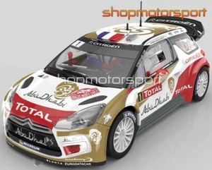 COCHE CITROEN DS3 WRC / SCALEXTRIC A10158X300 / SEBASTIAN LOEB-DANIEL ELENA - Imagen 1 de 1