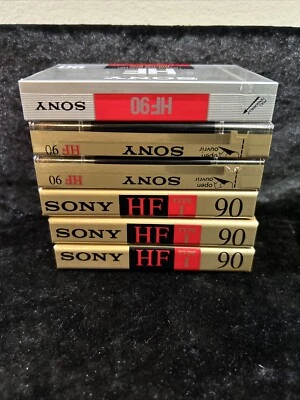 Sony HF Hi-Fi Grabación Tipo 1 Sesgo Normal 90 Minutos Cinta - Nuevo en Paquete -Cantidad Disco Foto 1 de 3