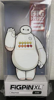  Big Hero 6 Baymax Pain Meter FiGPiN XL Enamel Pin - SDCC EE Exclusive SOLD OUT - Image 1 of 4