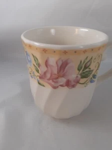 Tazza caffè Staffordshire Sweet Pea ceramica vintage inglese - Foto 1 di 6