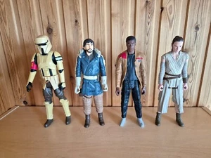 4 Star Wars Sammlerfiguren 30 cm hoch sehr guter Zustand - Bild 1 von 10