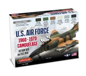 Lifecolor CS62 - US Air Force 1960-1970 Camouflage 6 x 22 ml- Neu - Picture 1 of 1