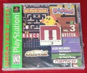 Vintage Namco Museum Vol. 3 Sony PlayStation PS1 Greatest Hits New Sealed! - Picture 1 of 2