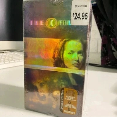 The X Files Season 4 HVS Tape Set Sealed 1999 Vintage TV Show Series - Image 1 of 4
