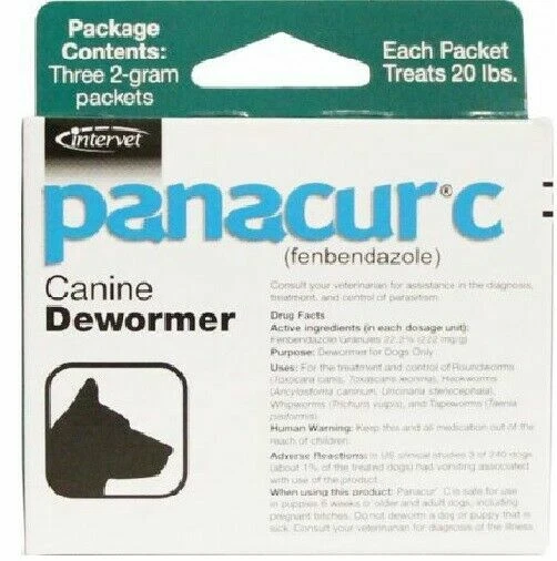 Panacur 446600-C Canine Dewormer