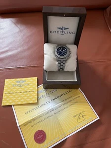 BREITLING AVENGER TITAN CHRONOGRAPH CHRONOMETER TITANBAND REF.E13360 PAPIERE/BOX - Bild 1 von 12