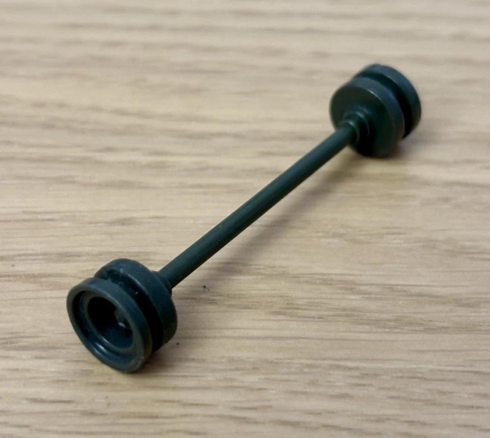 SOLIDO militaire pièce détachée galet de roulement kaki pour char AMX 30 PLUTON - Photo 1/1