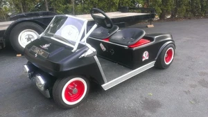 8'' inch White Wall Sidewall Fakewall tyre insert trim set Vintage Micro Car - Picture 1 of 6