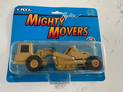 Caterpillar 613C Elevating Scraper  1990 ERTL Mighty Movers 1/64 diecast #2419 - Image 1 of 2