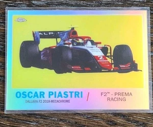 2021 Topps Chrome Formula 1 F1 OSCAR PIASTRI 1961 Refractor #T61-OP - Picture 1 of 2