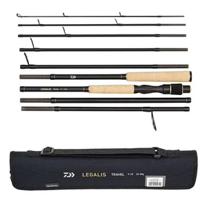 Daiwa Legalis Travel Spinning Rod - 9ft / 10ft / 9 section - Lure Fishing Rod - Picture 1 of 1