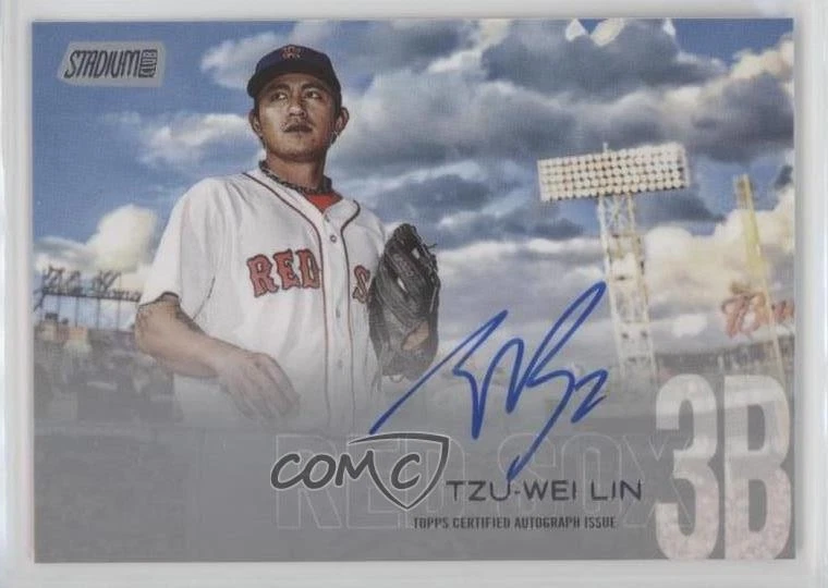 2018 Topps Stadium Club Auto Tzu-Wei Lin #SCA-TL - Image 1 of 3