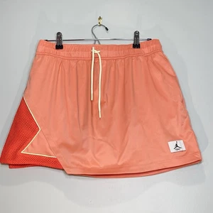 NIKE JORDAN Essentials Women's Skort Orange Peach Loose Fit Size Medium - Picture 1 of 10
