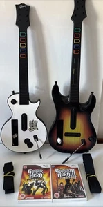 X 2 Guitar Hero World Tour Solo Pack Nintendo Wii Inalámbrico Con Juegos - Imagen 1 de 6