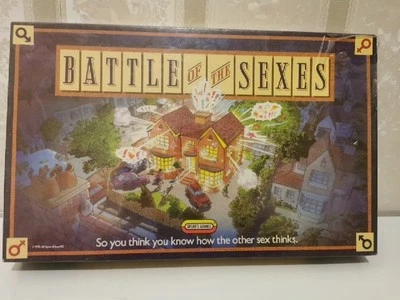 Spears, Battle of the Sexes - Board Game Vintage 1990 18+ New & Sealed  - Image 1 of 4