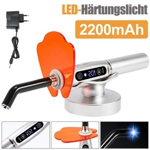 2000MW Dental Wireless LED Curing Light Polymerisationslampe Zahnarzt Lampe DHL - Bild 1 von 11
