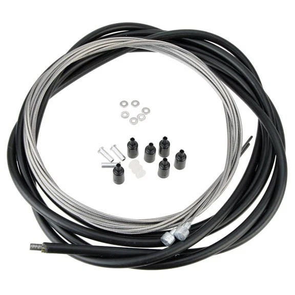 Conjunto de freio de estrada Aztec Super Slick --carcaça reforçada e cabo de aço inoxidável - Imagem 1 de 1
