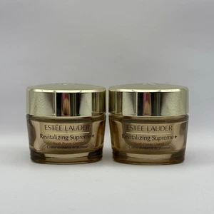 Estee Lauder Revitalizing Supreme +Youth Power Creme (2) 1 OZ 30ml Bottles New - Picture 1 of 3