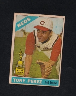 1966 Venezuela Topps Tony Perez #72 HOF Cincinnati Reds  - Imagem 1 de 2