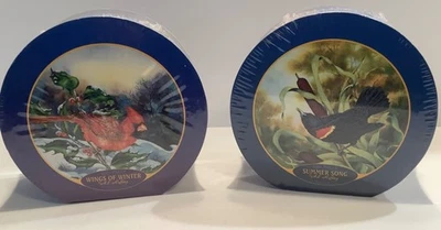 Vintage Ceaco 100 Piece Round Puzzles (2) New Old Stock - Image 1 of 4