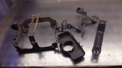 Honda Goldwing GL 1100 1981 1HF caja de batería con micrófonos soportes de barra V1-16U Foto 1 de 4