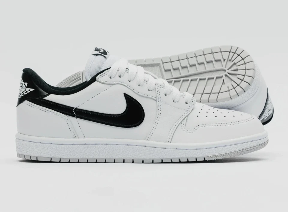 Nike Air Jordan 1 Retro Low '85 Metallic Black FB9933-102 Mens New - Image 1 of 4