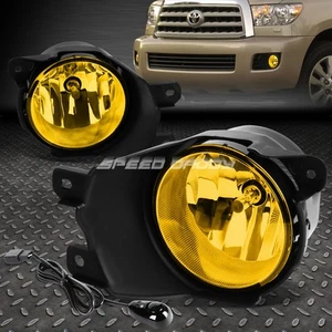 PARA 08-16 TOYOTA SEQUOIA LENTE ÁMBAR PARACHOQUES LUZ ANTINIEBLA LUCES DE REPUESTO CON INTERRUPTOR - Imagen 1 de 5