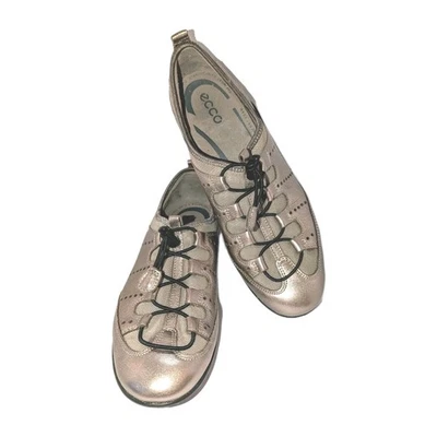 ECCO Vibration II Shoes SpeedLace Metallic Toggle Slip On Sneakers Women 11.5 A+ - Image 1 of 4