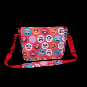 Bolso Bandolera Paul Frank Julius El Mono Mensajero Rosa - Imagen 1 de 5