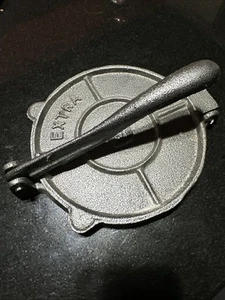 Metal Comal Griddle Skillet Tortilla 7.5 " Press Pan Extra Made in Mexico - Picture 1 of 14