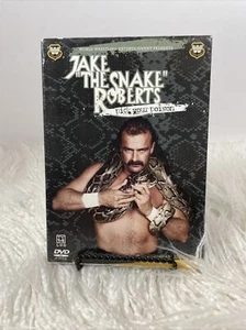 🔥WWE - Jake "The Snake" Roberts: Pick Your Poison DVD Complete Set & Insert🔥 - Picture 1 of 6