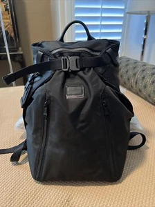 Tumi Beautiful Zip Top Toggle Closure backpack Unisex Canvas Used Once! - Picture 1 of 13
