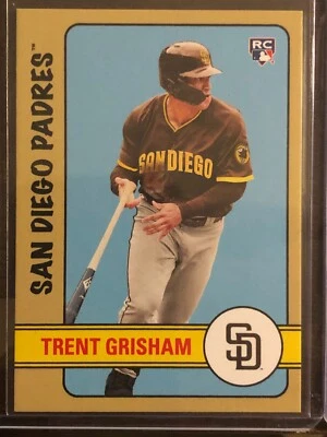 2020 Topps Throwback Thursday TBT #57 Trent Grisham San Diego Padres RC - Image 1 of 2