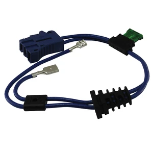 Peg Perego Blue Battery Connector 12 VOLT Gaucho, Gator, Sportsman WITH FUSE - Picture 1 of 6