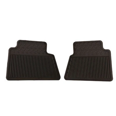 Alfombrillas traseras para todo clima Sierra Silverado 14-17 marrón cacao 19300743 OEM NUEVAS Foto 1 de 3
