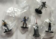 STAR WARS MINIATURE LOT OF 5 CHAMPIONS OF THE FORCE NIP MIXED COLLECTOR FIGURES