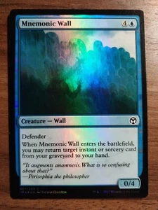 1x Mnemonic Wall - *FOIL* NM - Iconic Masters - SPARROW MAGIC mtg - Picture 1 of 1