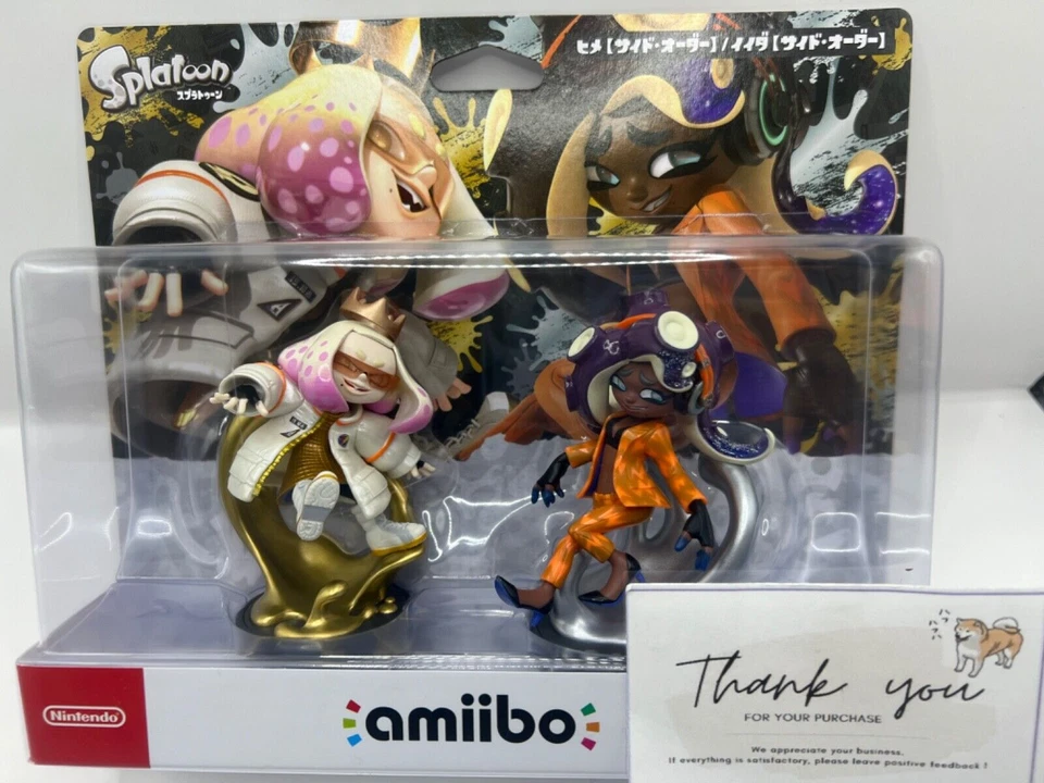 Nintendo amiibo Splatoon Tentacool Set Pearl & Marina Off The Hook Japan
