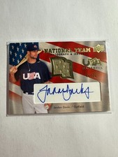 K146,389 - 2008 Upper Deck USA National Team Auto Blue #JD Jordan Danks #/75