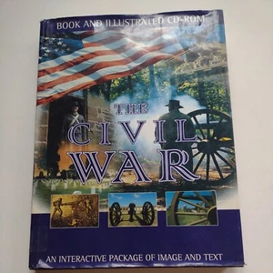 1998 DAVID E. ROTH "THE CIVIL WAR", INTERACTIVE PACKAGE, BOOK AND CD-ROM. - Picture 1 of 12