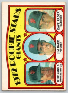 1972 O-Pee-Chee #232 Chris Arnold/Jim Barr/Dave Rader (ref 172366) - Picture 1 of 2