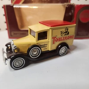 Matchbox 1984 Modelli di un tempo Vintage Y-22 1930 Modello 'A' Ford Van Toblerone - Foto 1 di 6