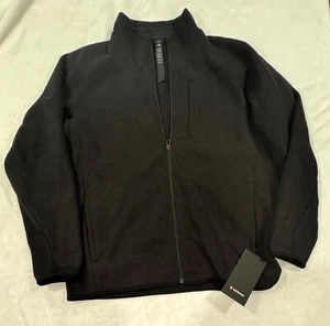 NEW Lululemon Sojourn Fleece-Lined Knit Jacket Men’s Size XL  Black-LM3EW9S BLK - Picture 1 of 3
