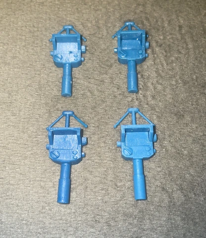 Vintage Kenner The Real Ghostbusters Set Of PKE Meter 4x 3D Printed Parts Only Cover