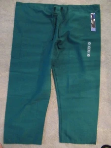 NWT  SCRUB UNIFORM PANTS BOTTOMS   3XL  Hunter Green   WHITE SWAN   Unisex  NEW  - Picture 1 of 6