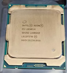 INTEL XEON E5-2690V4 2.6 GHz 14-CORE SR2N2 GRADE-A (120 AVAILABLE) - Picture 1 of 2