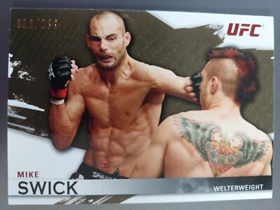 Mike Swick #42 2010 Topps UFC Knockout Gold #018/288 - Image 1 of 2
