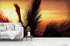 3D Sunset Plant Wallpaper Wall Mural Removable Self-Adhesive Sticker5106