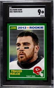2013 Score Travis Kelce Rookie #431 SGC 9 come nuovo Kansas City Chiefs RC - Foto 1 di 2